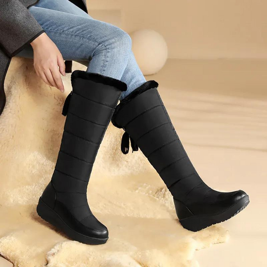 EB | Winter Plüsch Warme Daunen Schnürstiefel