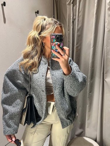 EB | Bomberjacke mit Sportlichem Look
