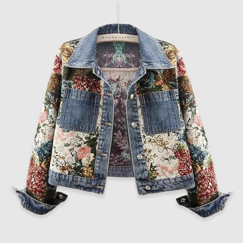 EB | Blossom Denim Jacke