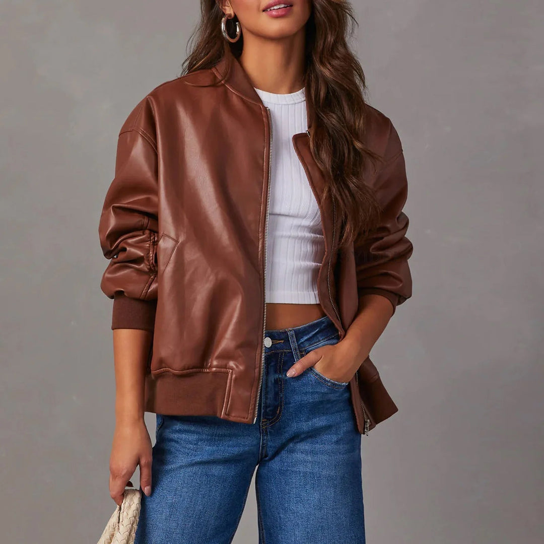 EB | Übergrößenschnitt Fliegerjacke für Damen