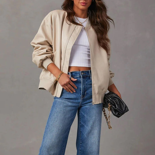 EB | Übergrößenschnitt Fliegerjacke für Damen