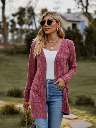 EB | Modische Strickjacke für Frauen mit Taschen