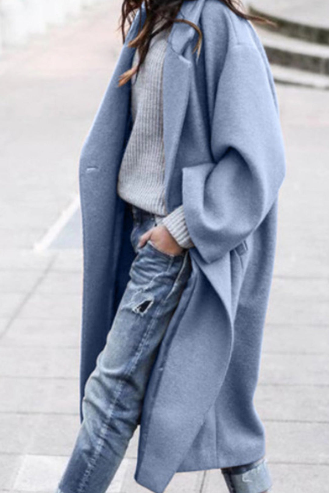 EB | Jacke mit Revers und Tasche