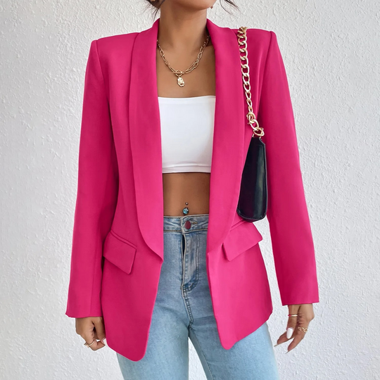 EB | Büro Damen Blazer aus Polyester-Baumwolle