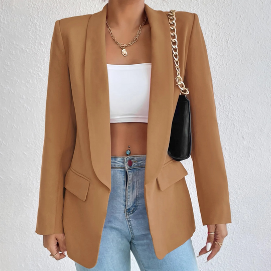 EB | Büro Damen Blazer aus Polyester-Baumwolle
