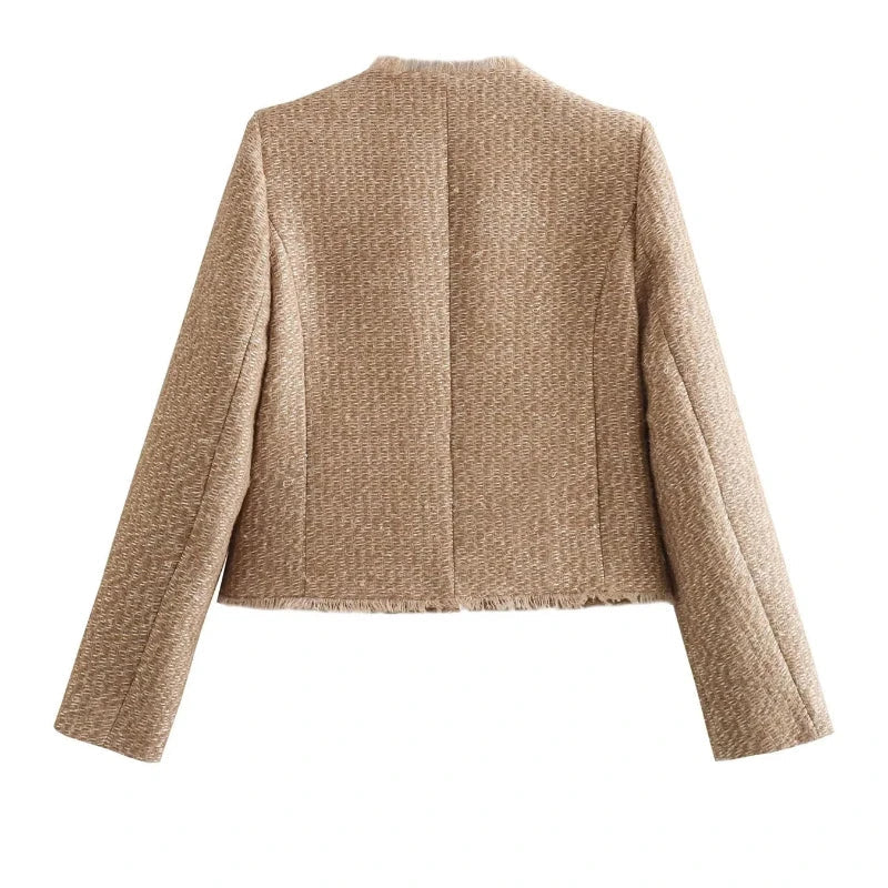 EB | Elegante Kurze Jacke für Damen Zeitlose Herbstmode