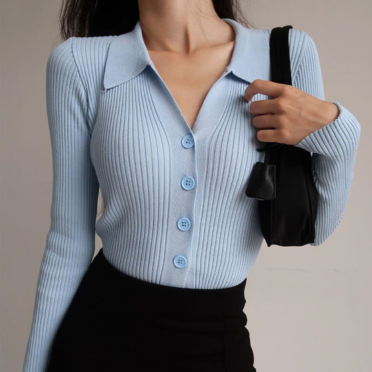 EB | Ausschnitt Damen Slim-Fit Top