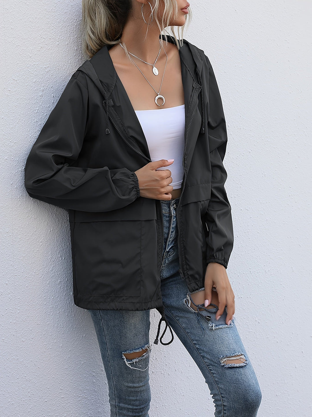 EB | Kapuzenwindbreaker - Stylisch, vielseitig & wetterfest