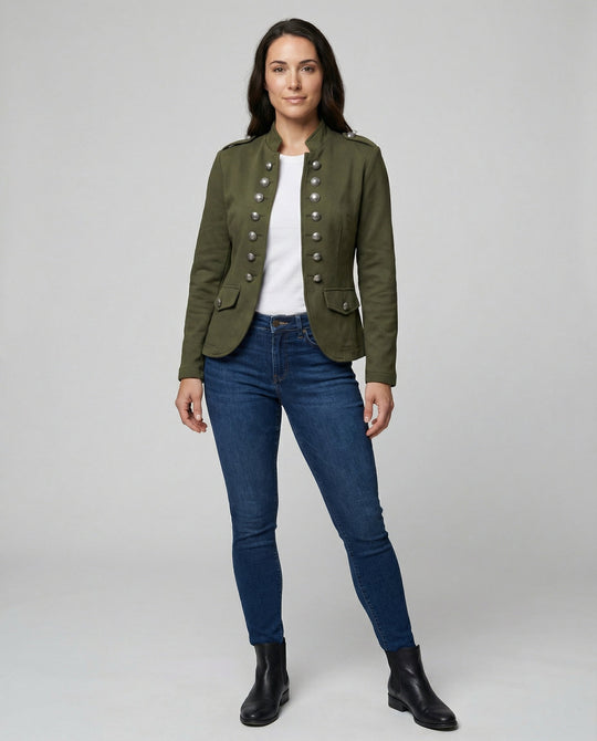 Damen Militärstil Blazer | EB
