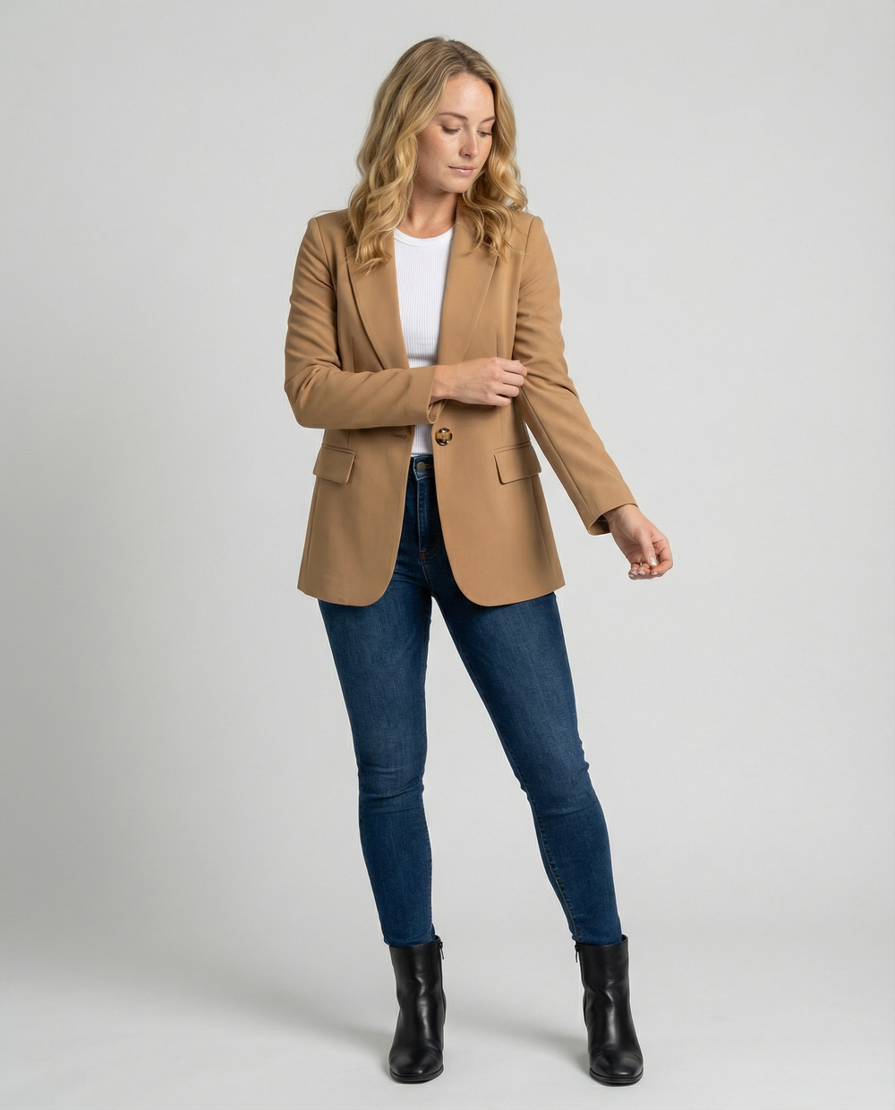 Damen Eleganter Blazer mit Perfekter Passform & Vielseitigem Stil | EB