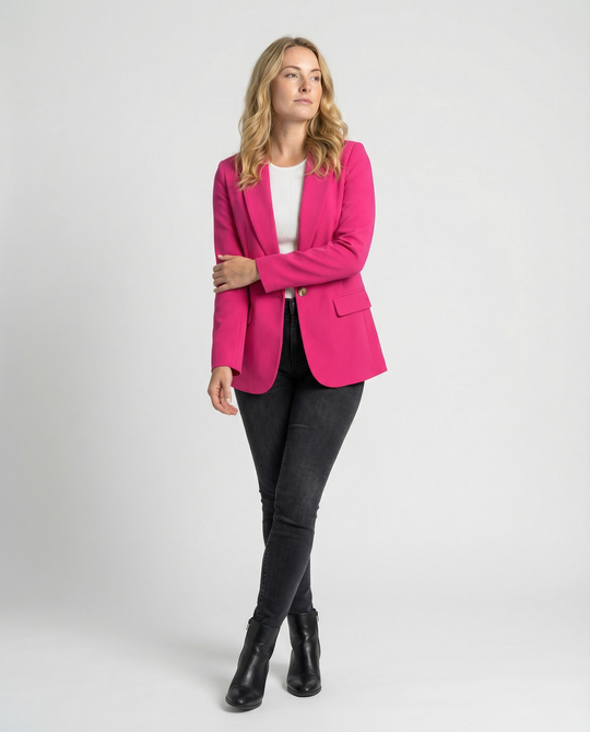 Damen Eleganter Blazer mit Perfekter Passform & Vielseitigem Stil | EB