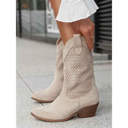EB | Elegante Retro Westernstiefel
