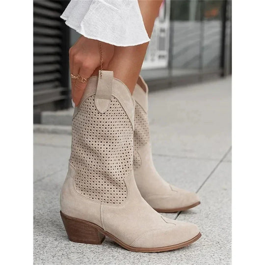 EB | Elegante Retro Westernstiefel