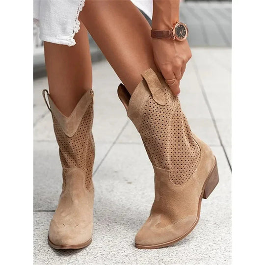 EB | Elegante Retro Westernstiefel