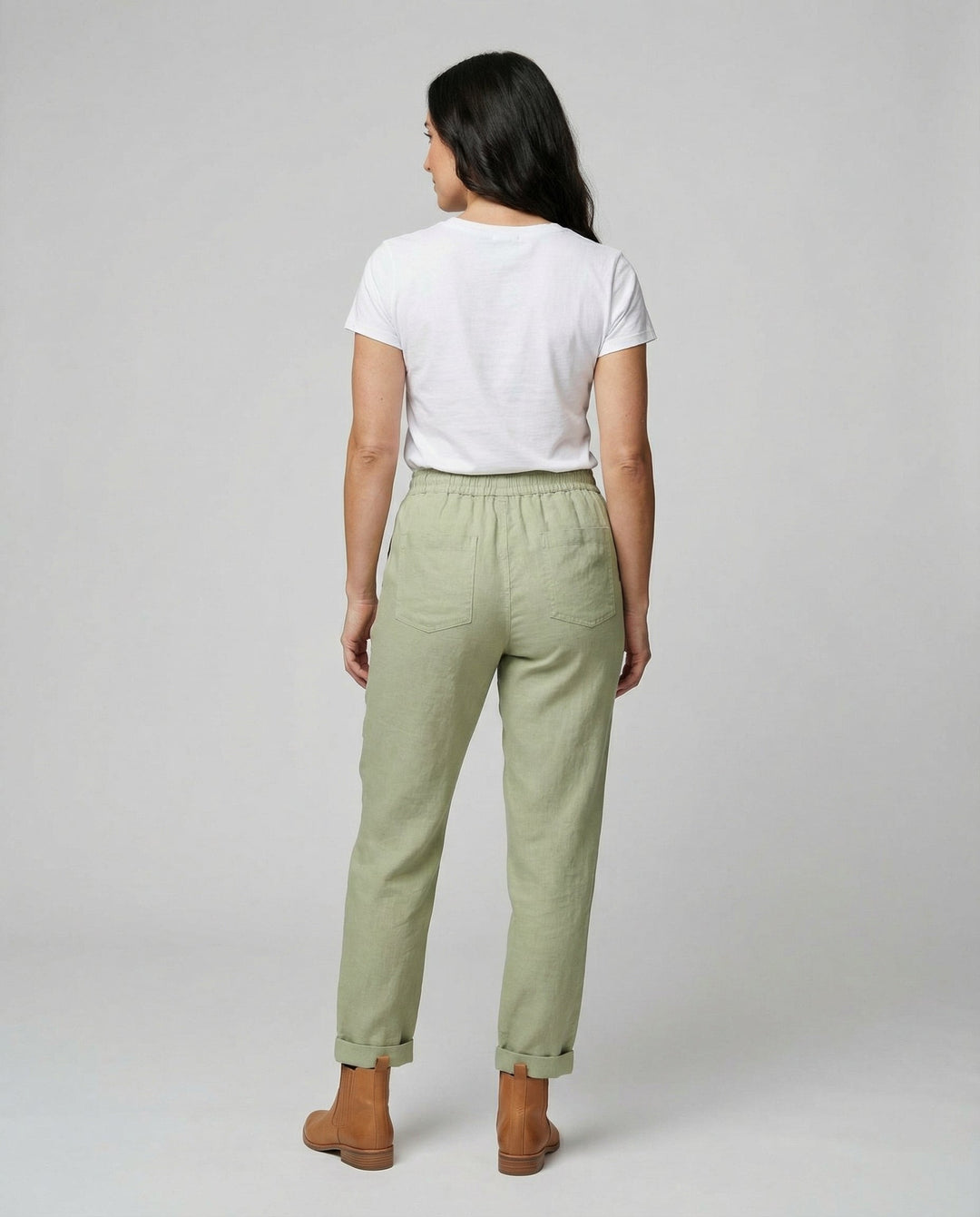 Luftige Damen Leinenhose Sommer | EB