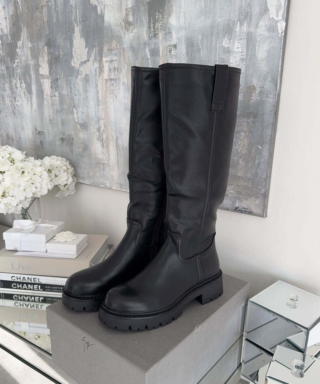Klassische Damenstiefel, stilvoll & vielseitig EB EB