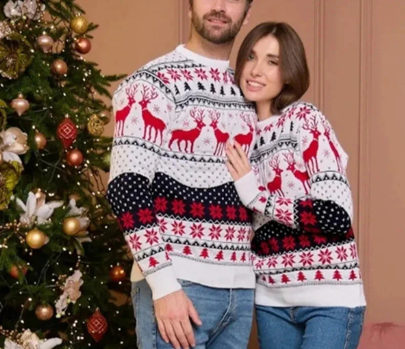 EB | Weihnachts Pullover - Unisex Winter Pullover für Paare