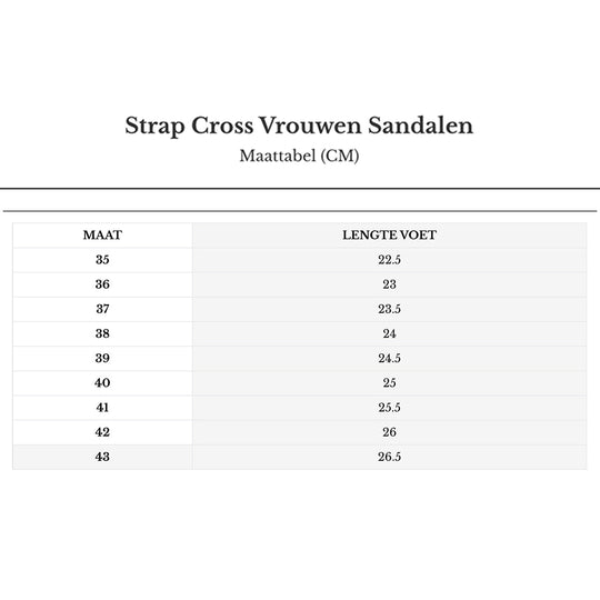 Strap Cross Frauen Sandalen EB