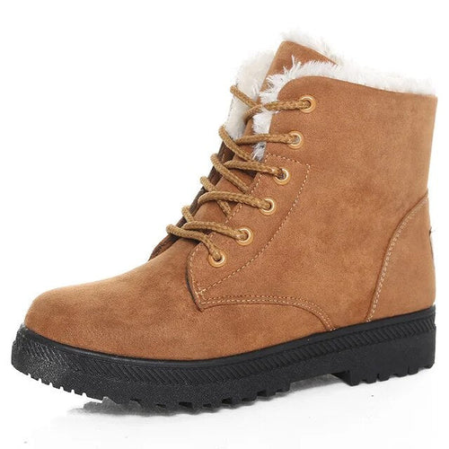 EB | Stylische kurze Stiefeletten für Damen – Gemütlich & warm für den Winter