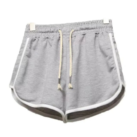 EB | Damen Streifenshorts mit Atmungsaktivem, Elastischem Bund