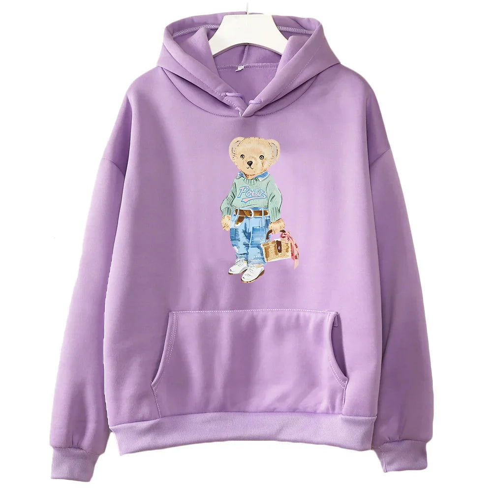 EB | Bärenmuster Sweatshirt für Damen