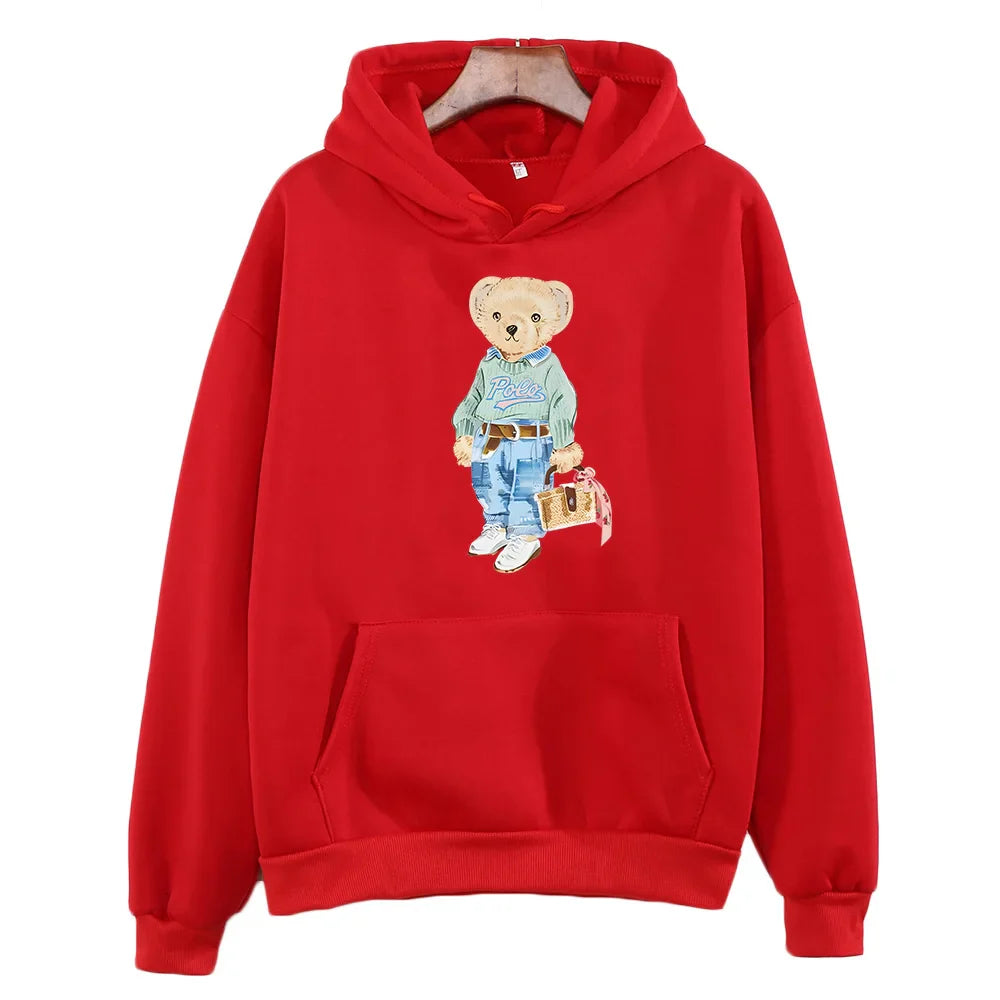 EB | Bärenmuster Sweatshirt für Damen