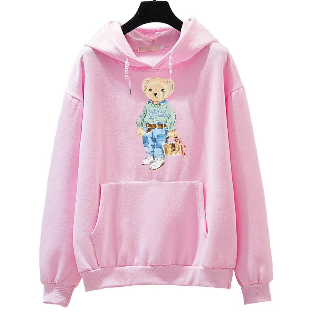 EB | Bärenmuster Sweatshirt für Damen