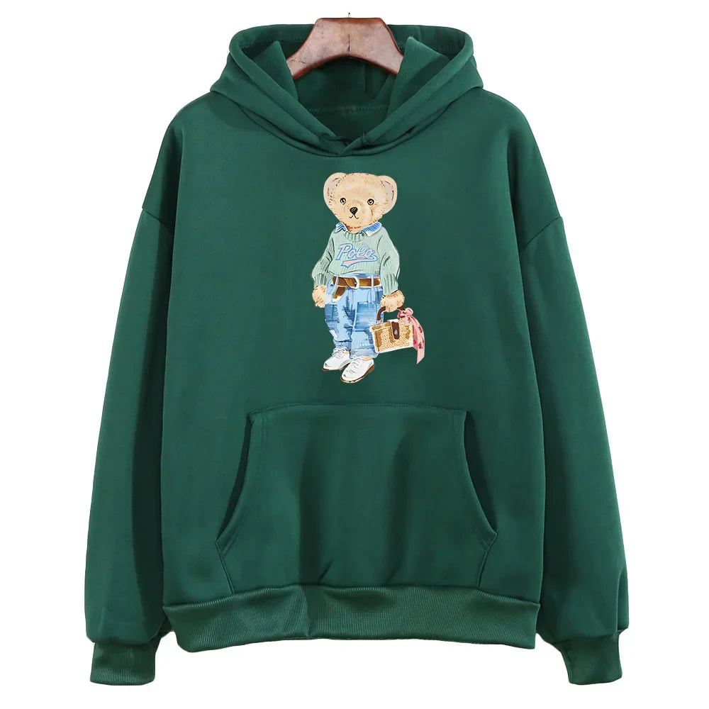 EB | Bärenmuster Sweatshirt für Damen