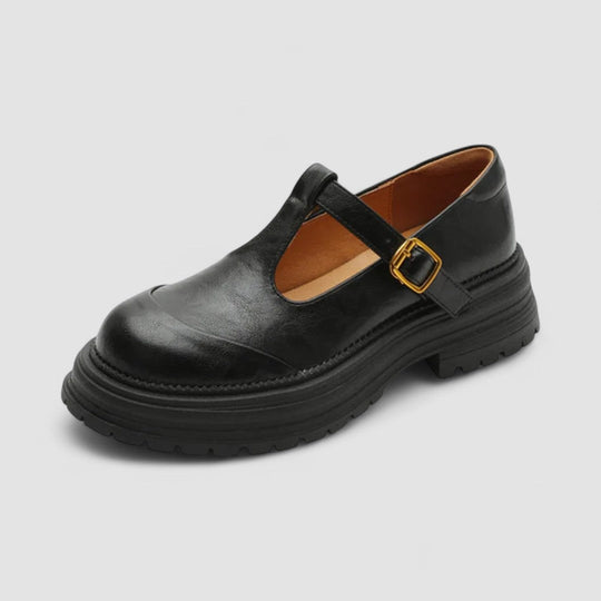 T-Bar Schuhe | Bequem | Robust | Mary Jane Schuhe | Damen Slipper EB