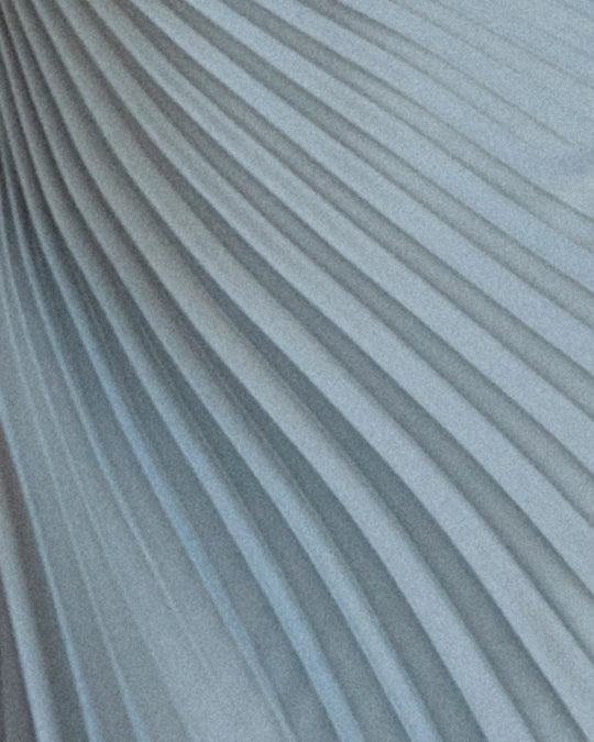 EB | Satin-Optik Ein-Schulter Faltenkleid