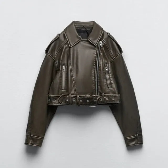 EB | Moderne Kurze Bikerjacke