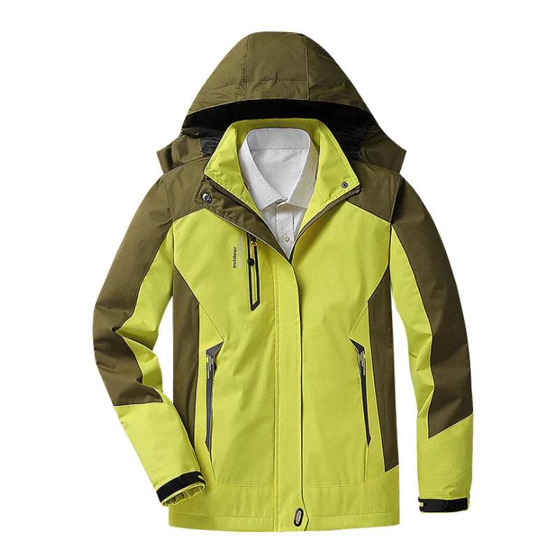 EB | Damen Kapuzen-Wasserdichte Außenjacke