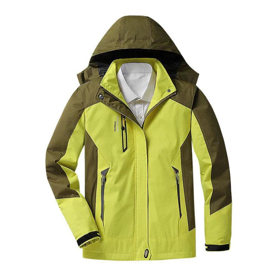 EB | Damen Kapuzen-Wasserdichte Außenjacke