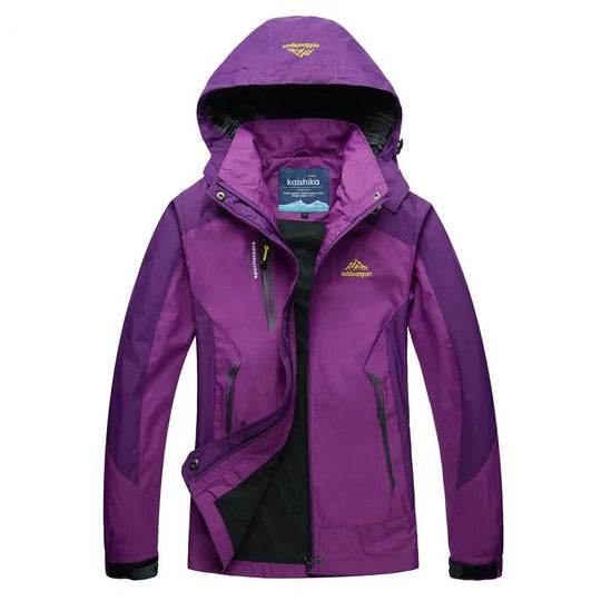 EB | Damen Kapuzen-Wasserdichte Außenjacke