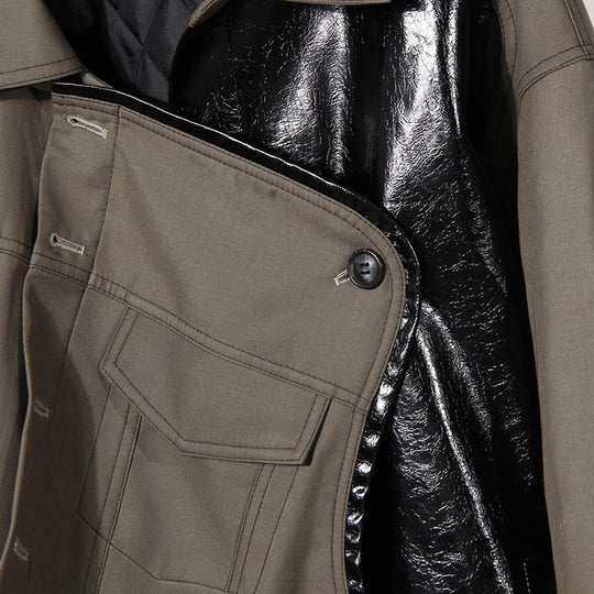 EB | Ich werde nicht brechen asymmetrische Jacke