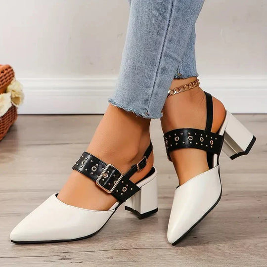 Sandalen Mit Kubanischen Absätzen Tyrax EB