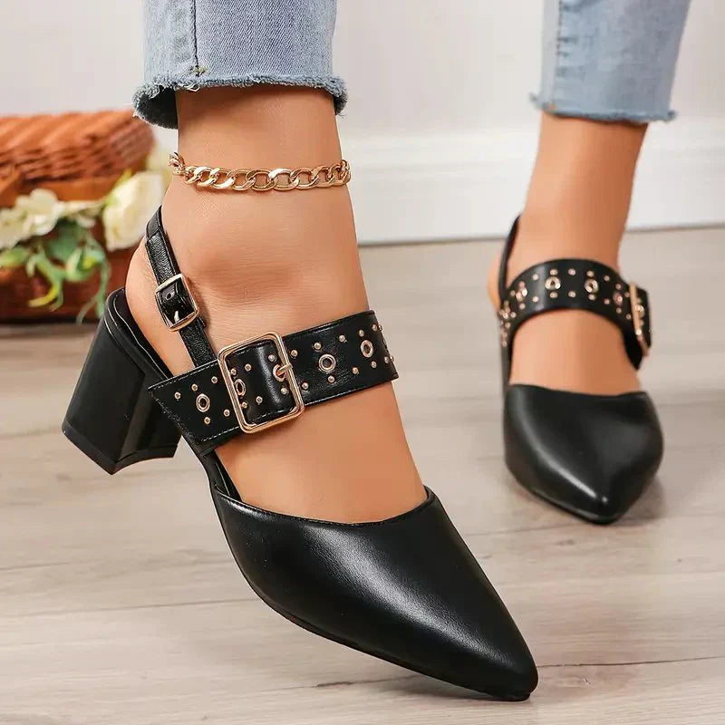 Sandalen Mit Kubanischen Absätzen Tyrax EB