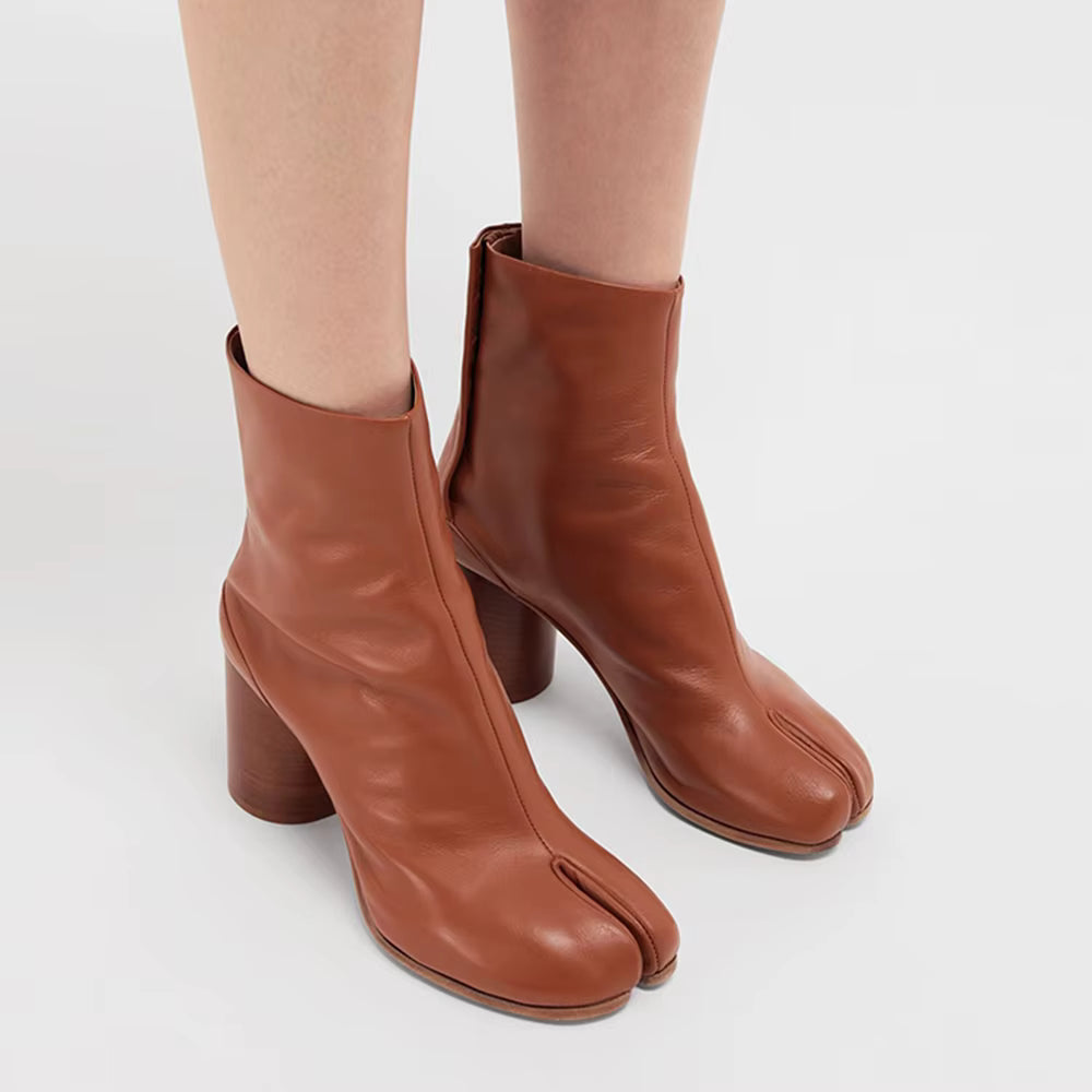 EB | Stiefeletten - Damenstiefel mit geteiltem Zeh