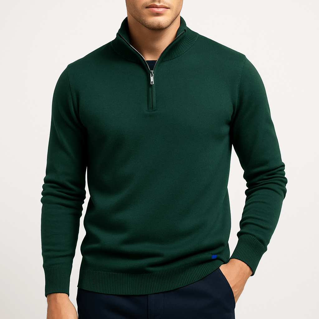EB | Zip-Pullover mit Stehkragen