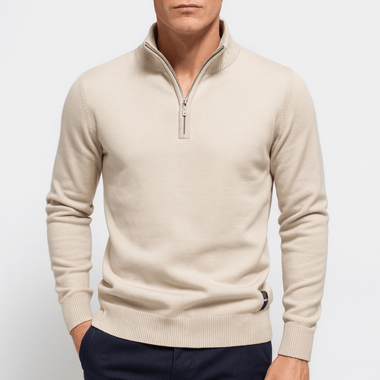 EB | Zip-Pullover mit Stehkragen