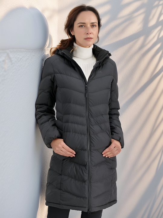 EB | Gepolsterter Mantel Eva Winter, Warm, Leicht und Wasserabweisend