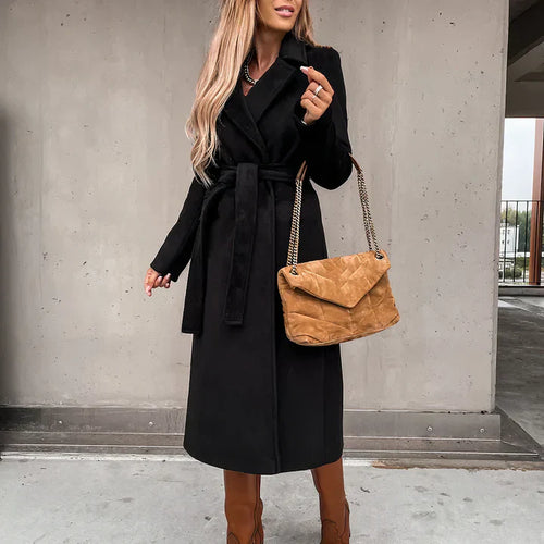 EB | Trenchcoat Aus Wollgemisch für Damen