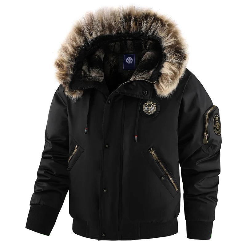 EB | Gepolsterte Outdoorpro Herren Winterjacke
