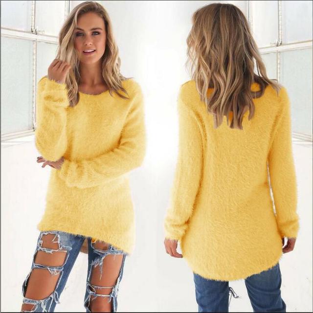 EB | Lässiger O Ausschnitt Pullover