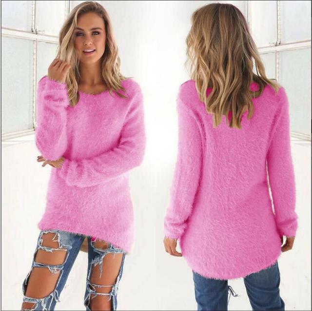 EB | Lässiger O Ausschnitt Pullover