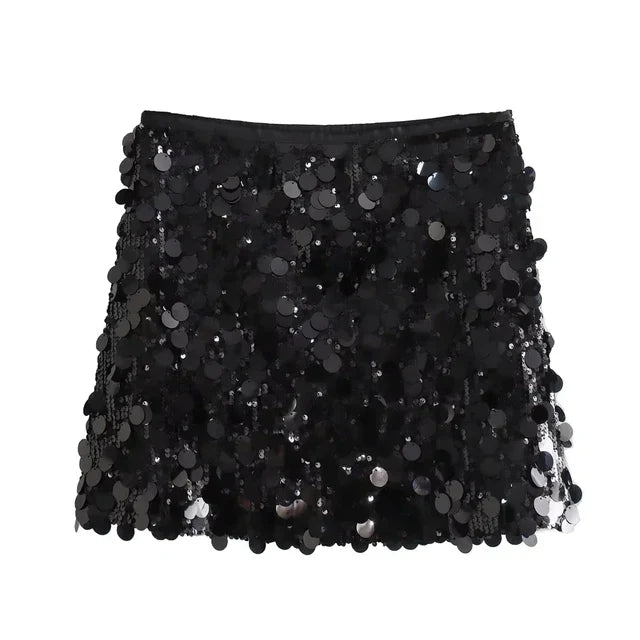 EB | Glamour In Motion Mini-Paillettenrock 2024 für Damen