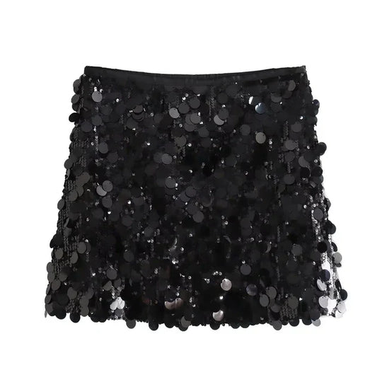 EB | Glamour In Motion Mini-Paillettenrock 2024 für Damen