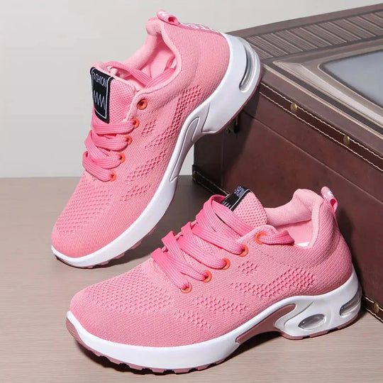 Trainer - Weicher Sohle - Luftpolster - Damen Sneaker - Wanderschuhe EB