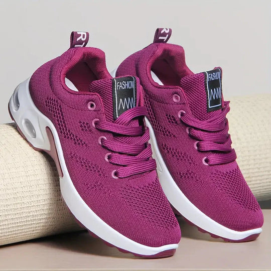 Trainer - Weicher Sohle - Luftpolster - Damen Sneaker - Wanderschuhe EB