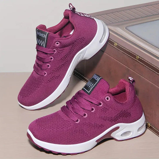 Trainer - Weicher Sohle - Luftpolster - Damen Sneaker - Wanderschuhe EB